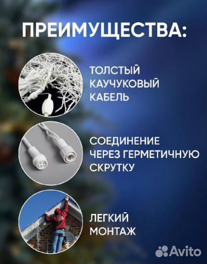 Гирлянда уличная