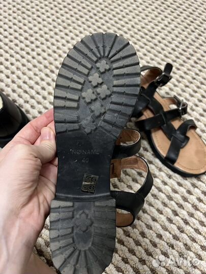 Сандалии натуральная кожа р40
