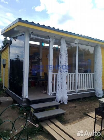 Мягкие окна для веранды