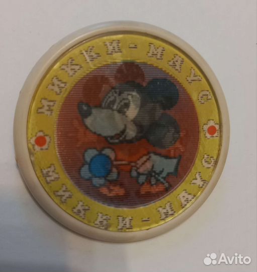 Значки СССР Микки Маус