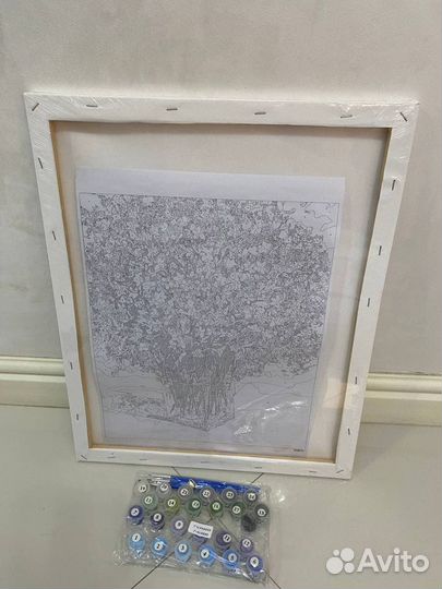 Рисование по номерам на холсте