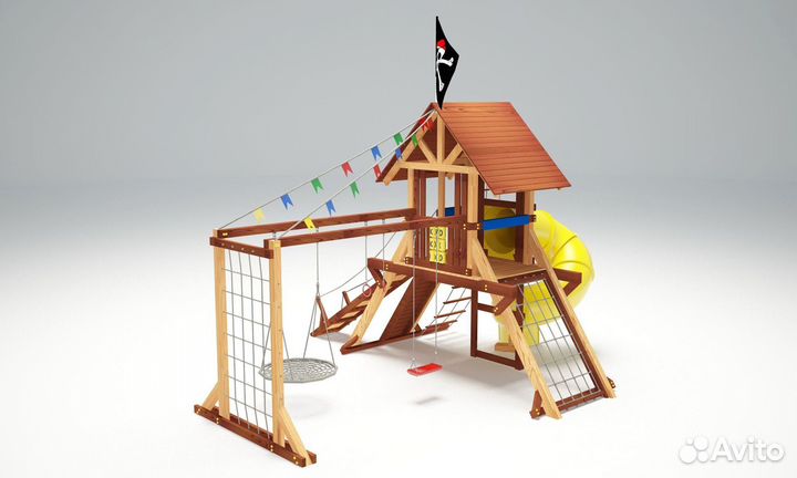 Новый детский спортивный комплекс для дачи