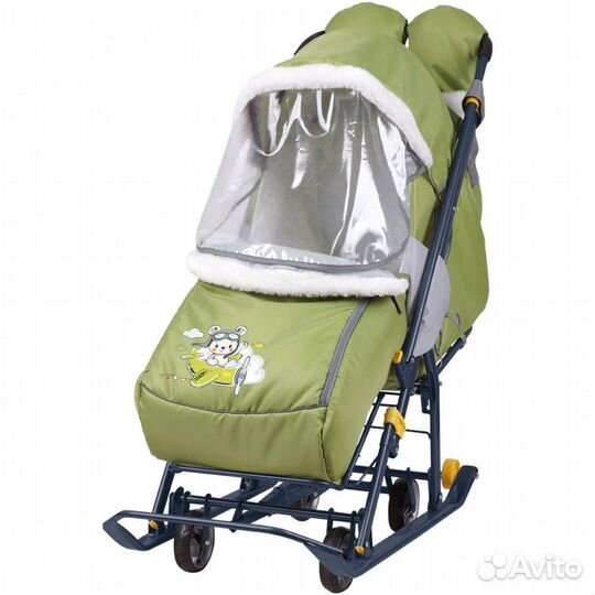Санки коляска nika kids