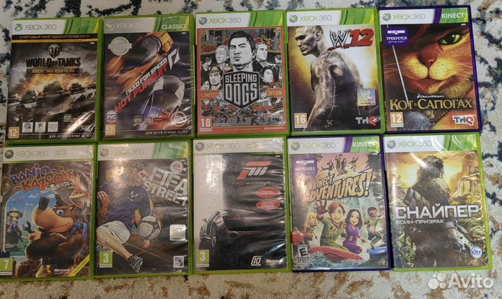 Диски лицензия Xbox 360