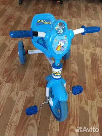 Велосипед трехколёсный «Мультяшка»