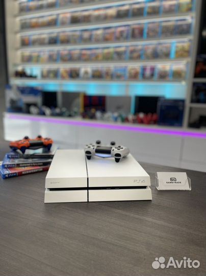 Sony playstation 4 fat 500 gb белая