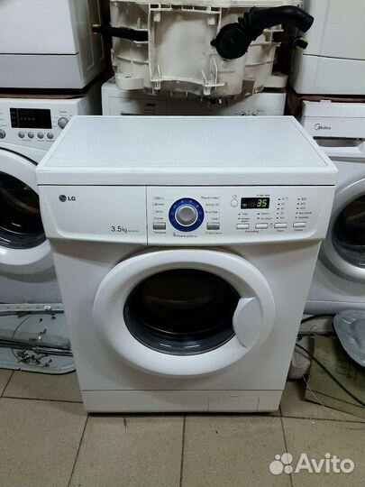 Хорошая узкая стиральная машина LG 3,5кг