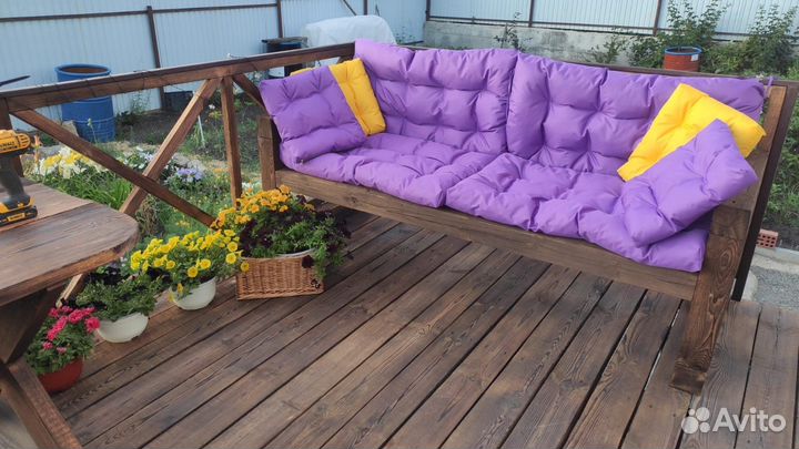 Подушки для уличной мебели