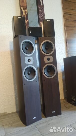 Акустика heco 5.0 Германия 260 Вт напольные