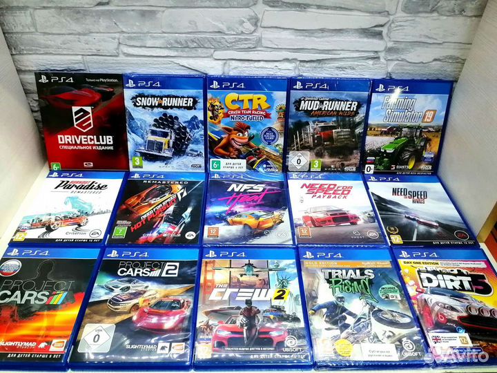 Игры ps4 ps5 гонки симуляторы