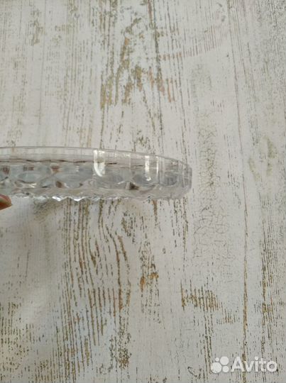 Пепельница хрусталь