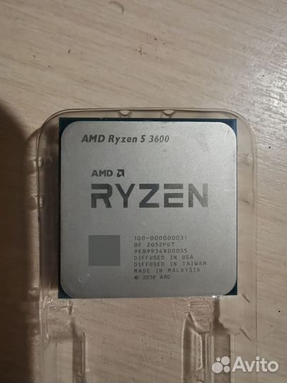 Процессор amd ryzen 5 3600