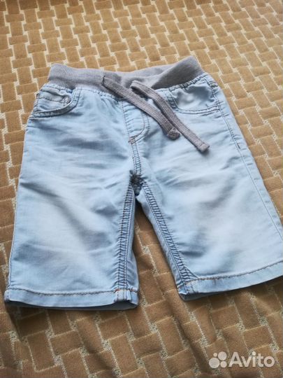 Джинсовые шорты для мальчика 122