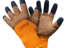 Перчатки рабочие торро #300 с черными пальцами