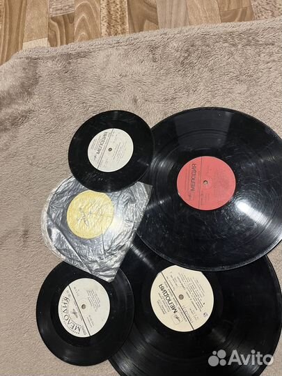 Виниловые пластинки СССР