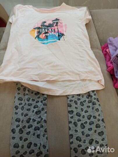 Вещи пакетом для девочки 122-128