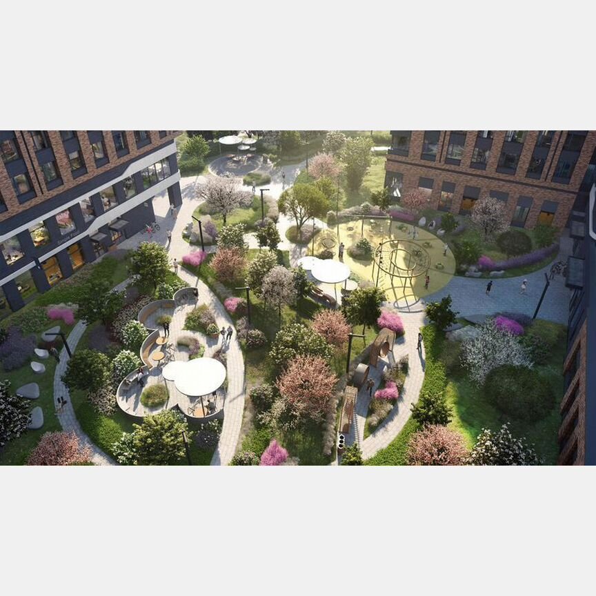 1-к. квартира, 40,5 м², 21/25 эт.