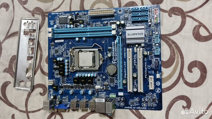 Asrock-H61M-GS.сокет-1155,I3-2100