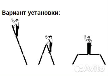 Шарнирная лестница-трансформер Krause MultiMatic