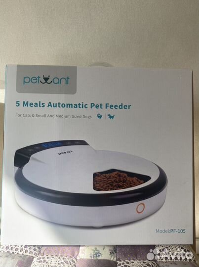 Автокормушка для кошек и мелких собак Pet Want