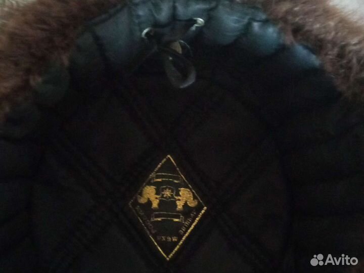 Норковая шапка мужская