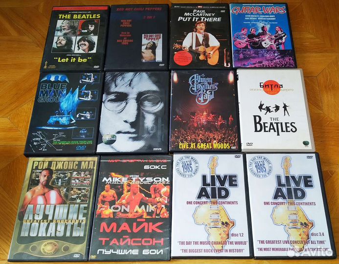 DVD фильмы и музыка
