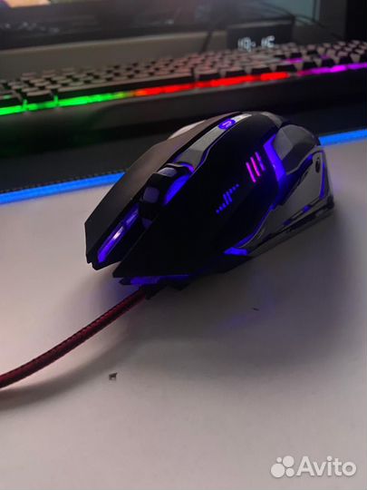 Игровая клавиатура и мышь Гарнизон