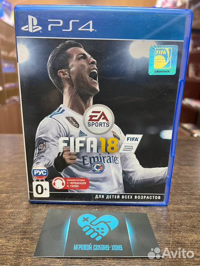 Fifa 18 Лицензия Sony Playstation 4 PS4 PS PS5 5