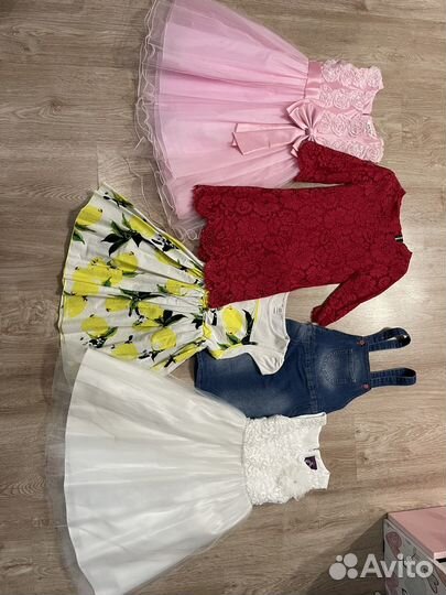 Вещи пакетом на девочку