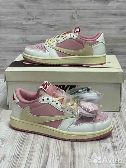 Кроссовки Nike Air Jordan 1 Трэвис скот