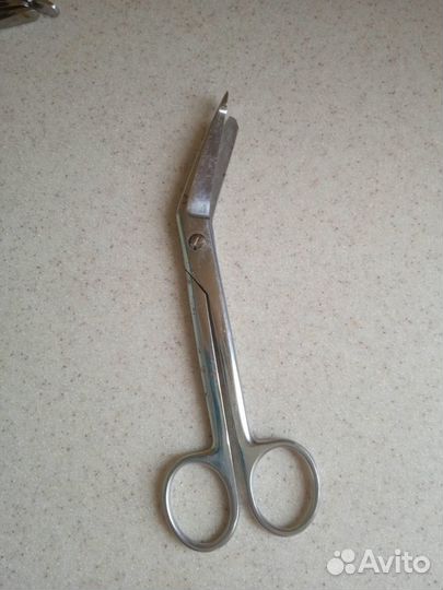Скальпели, пинцеты, ножницы винтажные