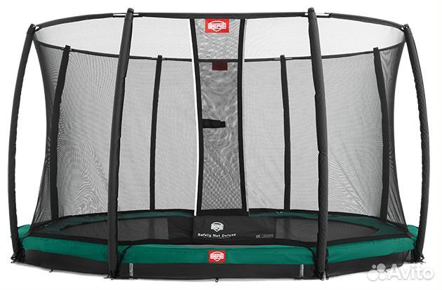 Батут Berg InGround Champion 430 Green с сеткой De