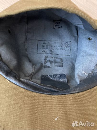 Кепка-афганка, ссср, 58, 59-й размер, со звездой