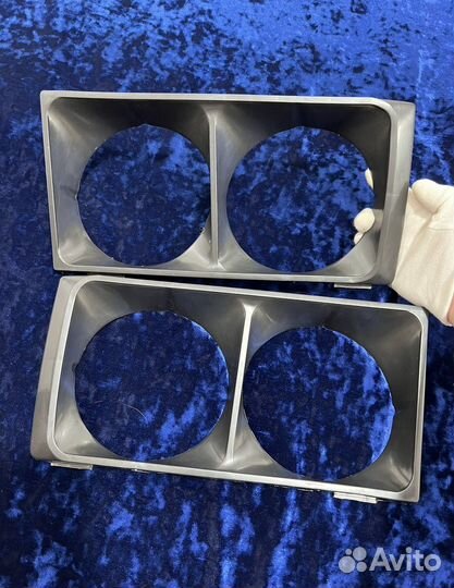 Ваз 2106 очки на решетку радиатора чёрные