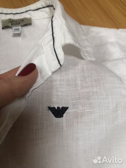 Рубашки оригинал Armani 12 м и 24 м