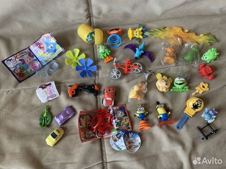 Игрушки из киндер сюрприза