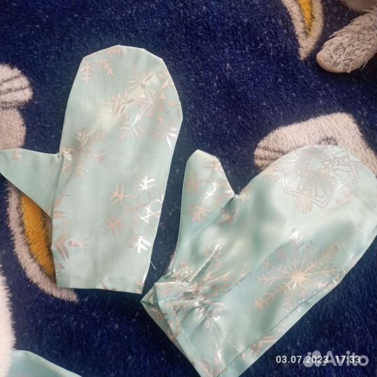 Костюм Снегурочки детский