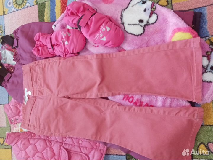 Огромный пакет вещей 98-104 на девочку