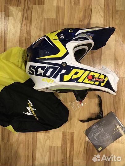 Scorpion VX-16 Air шлем мотошлем кроссовый