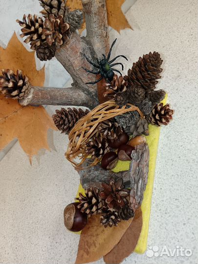 Поделка из природных материалов