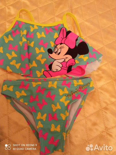 Купальники для девочки, размеры 92,98