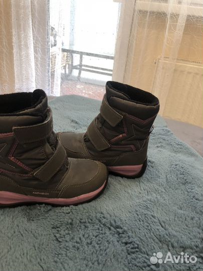 Ботинки зимние для девочки geox