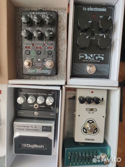 Гитарные педали эффектов