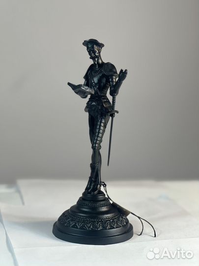 Дон-кихот. Каслинское литье. Касли. Чугун. Бирка