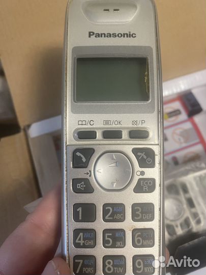 Телефон Panasonic, 2 трубки