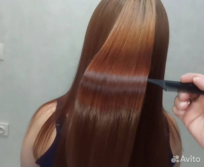 Кератиновое выпрямление, ботокс для волос, нанопла