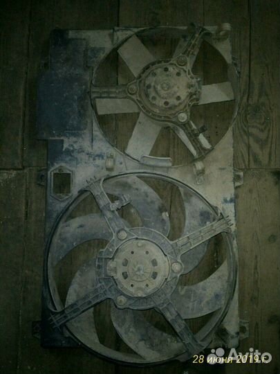 Вентилятор охлаждения дукато, джампер,боксер