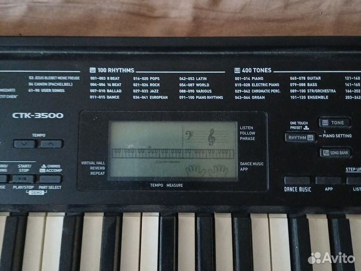 Синтезатор Casio ctk 3500