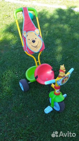 Велосипед трехколесный Smoby Be Fun Confort Winnie