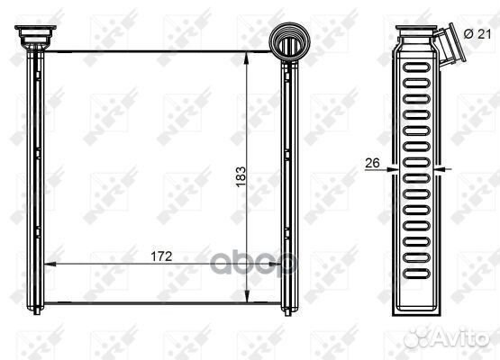 Audi/seat/skoda/VW 12- 54342 NRF